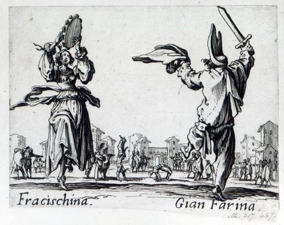 Balli de Sfessania by Jacques Callot